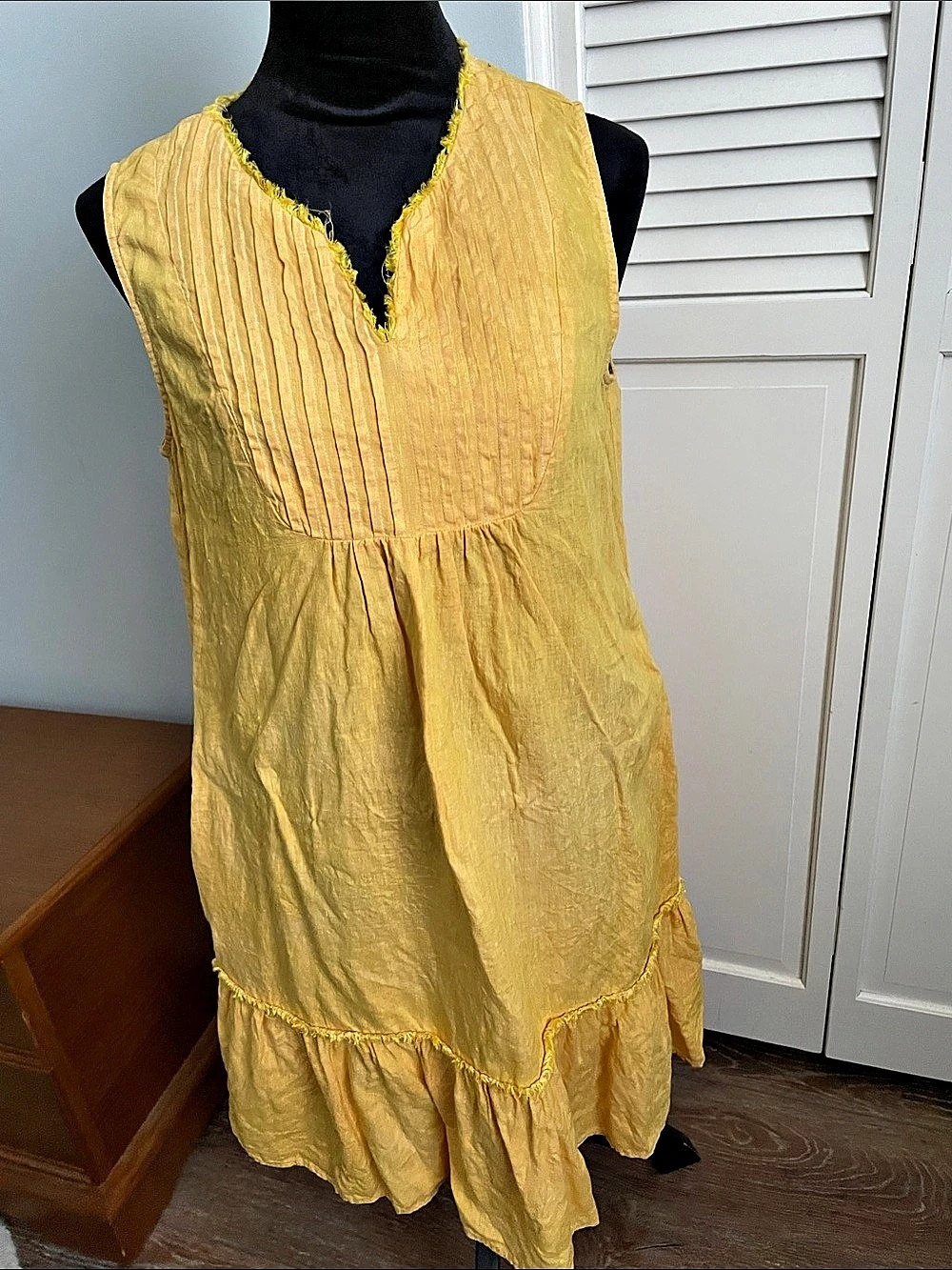 Yellow Mini Dress